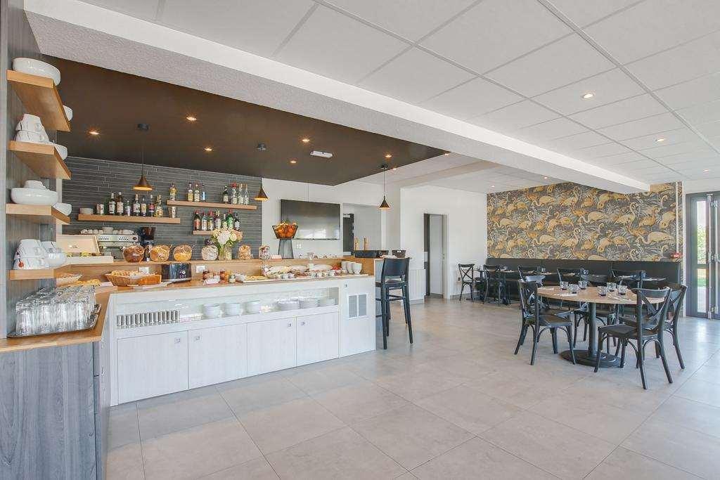 Brit Hotel Reims La Neuvillette Restoran fotoğraf
